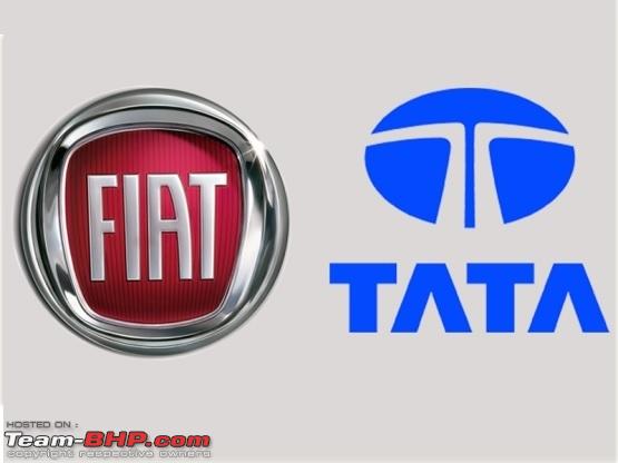 Tata Motors Ltd. And Fiat India Ltd. logo